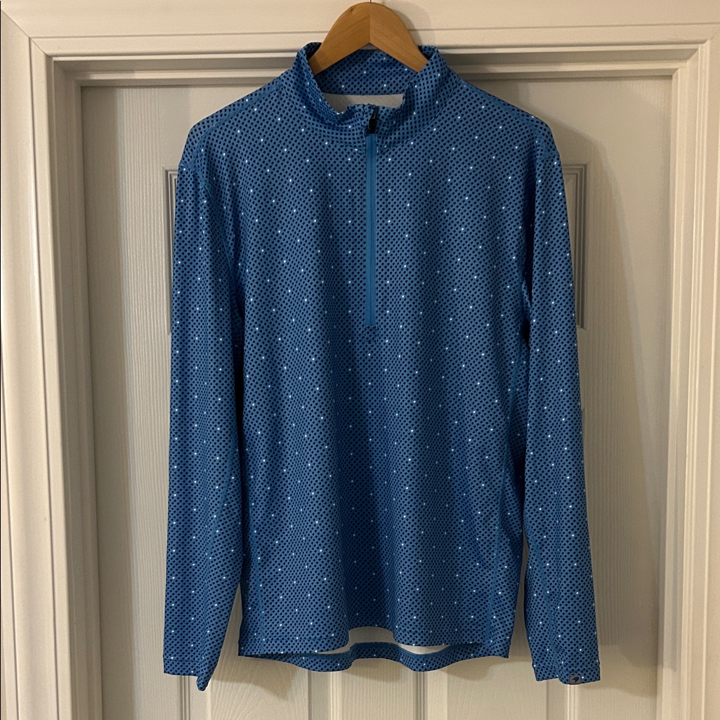 1764 Beckett 14 Zip Performance Golf Pullover